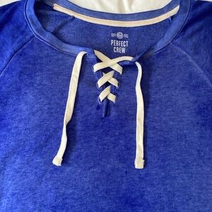 SO Perfect Crewneck with String Up design